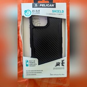 Pelican Shield Compatible with MagSafe Case For iPhone 15 Pro Black  PP051504